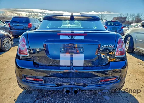 2013 Mini Cooper Coupe S z USA, uszkodzony, nr VIN WMWSX3C56DT408551